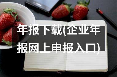 <h3>年报(企业年报网上申报入口)