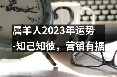 <h3>属羊人2025年运势-知己知彼，营销有据
