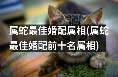 <h3>属蛇佳婚配属相(属蛇佳婚配前十名属相)