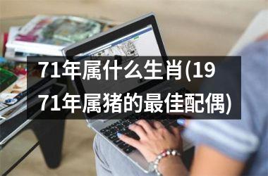 <h3>71年属什么生肖(1971年属猪的最佳配偶)