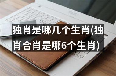 独肖是哪几个生肖(独肖合肖是哪6个生肖)