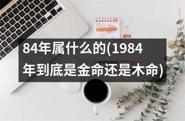 <h3>84年属什么的(1984年到底是金命还是木命)