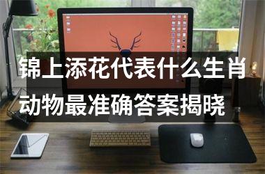 锦上添花代表什么生肖动物最准确答案揭晓