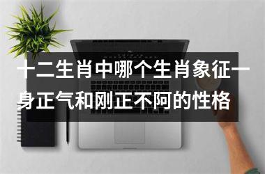 <h3>十二生肖中哪个生肖象征一身正气和刚正不阿的性格