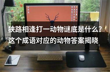 狭路相逢打一动物谜底是什么？这个成语对应的动物答案揭晓