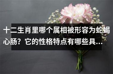 <h3>十二生肖里哪个属相被形容为蛇蝎心肠？它的性格特点有哪些具体表现？