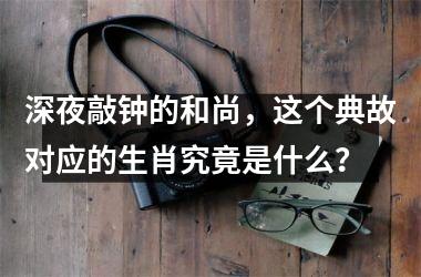 <h3>深夜敲钟的和尚,这个典故对应的生肖究竟是什么?