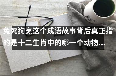 <h3>兔死狗烹这个成语故事背后真正指的是十二生肖中的哪一个动物呢？