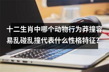 十二生肖中哪个动物行为莽撞容易乱碰乱撞代表什么性格特征？