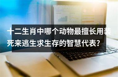 <h3>十二生肖中哪个动物最擅长用装死来逃生求生存的智慧代表？