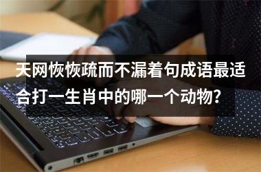 天网恢恢疏而不漏着句成语最适合打一生肖中的哪一个动物？