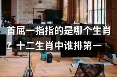 <h3>首屈一指指的是哪个生肖?十二生肖中谁排第一