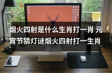 <h3>烟火四射是什么生肖打一肖 元宵节猜灯谜烟火四射打一生肖