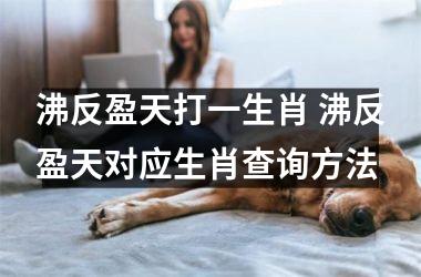 <h3>沸反盈天打一生肖 沸反盈天对应生肖查询方法