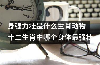 <h3>身强力壮是什么生肖动物 十二生肖中哪个身体最强壮