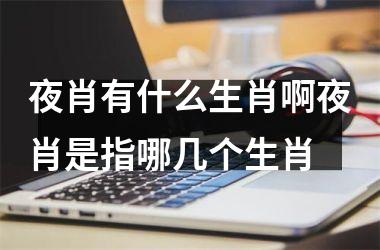 夜肖有什么生肖啊夜肖是指哪几个生肖
