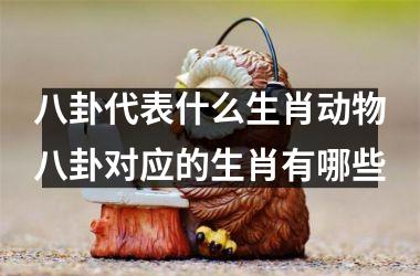 八卦代表什么生肖动物八卦对应的生肖有哪些
