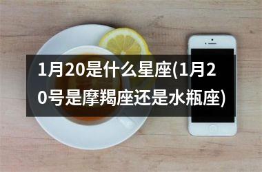 1月20是什么星座(1月20号是摩羯座还是水瓶座)