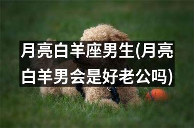 <h3>月亮白羊座男生(月亮白羊男会是好老公吗)