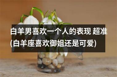 <h3>白羊男喜欢一个人的表现 超准(白羊座喜欢御姐还是可爱)