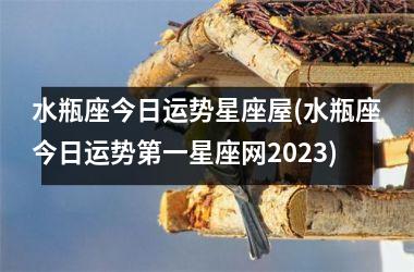 <h3>水瓶座今日运势星座屋(水瓶座今日运势第一星座网2025)