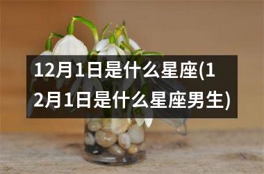 <h3>12月1日是什么星座(12月1日是什么星座男生)