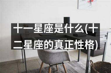 <h3>十一星座是什么(十二星座的真正性格)