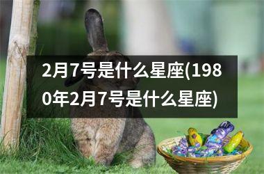 <h3>2月7号是什么星座(1980年2月7号是什么星座)