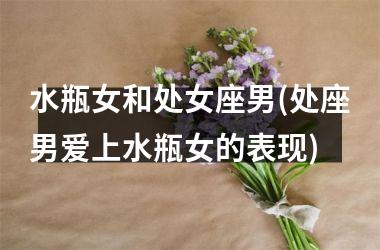 <h3>水瓶女和处女座男(处座男爱上水瓶女的表现)