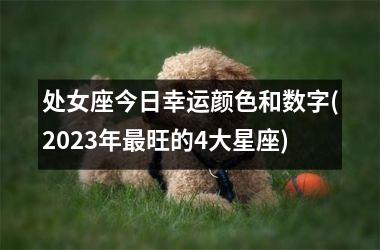 <h3>处女座今日幸运颜色和数字(2025年最旺的4大星座)