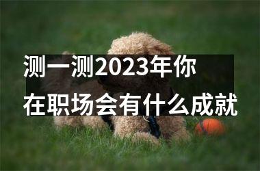 <h3>测一测2025年你在职场会有什么成就