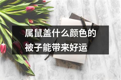 <h3>属鼠盖什么颜色的被子能带来好运
