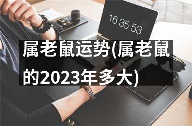 属老鼠运势(属老鼠的2023年多大)