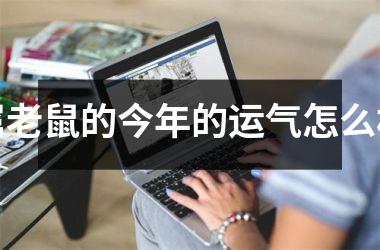 <h3>属老鼠的今年的运气怎么样