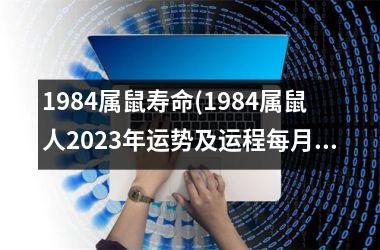 1984属鼠寿命(1984属鼠人2023年运势及运程每月运程)