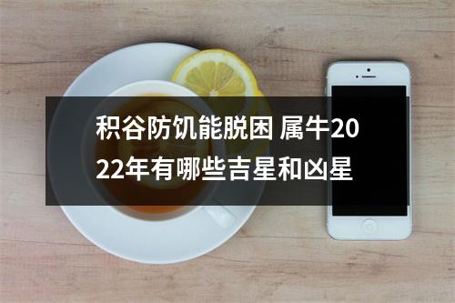 <h3>积谷防饥能脱困属牛2025年有哪些吉星和凶星