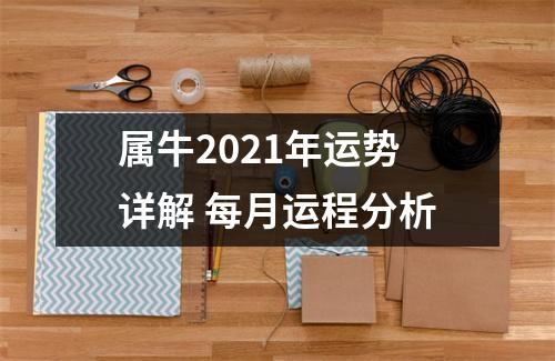 <h3>属牛2025年运势详解每月运程分析