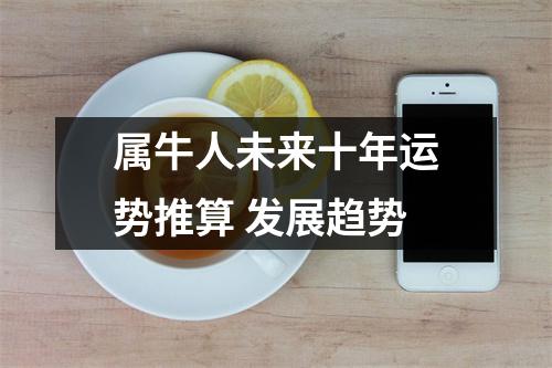 <h3>属牛人未来十年运势推算发展趋势