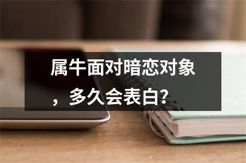 <h3>属牛面对暗恋对象，多久会表白？