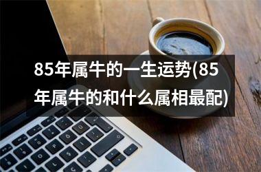 <h3>85年属牛的一生运势(85年属牛的和什么属相配)
