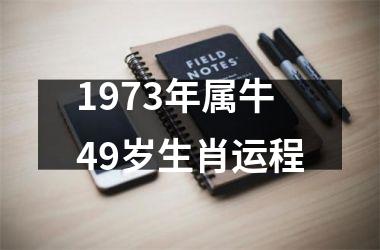<h3>1973年属牛49岁生肖运程