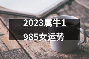 2025属牛1985女运势