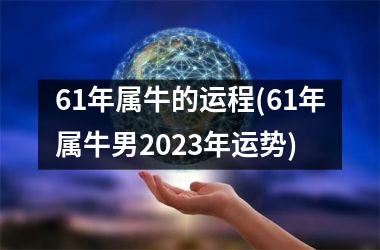 <h3>61年属牛的运程(61年属牛男2025年运势)