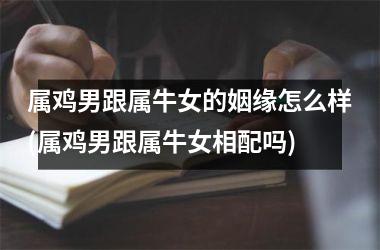 <h3>属鸡男跟属牛女的姻缘怎么样(属鸡男跟属牛女相配吗)