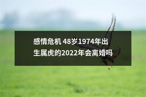 感情危机48岁1974年出生属虎的2025年会离婚吗