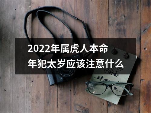 <h3>2025年属虎人本命年犯太岁应该注意什么