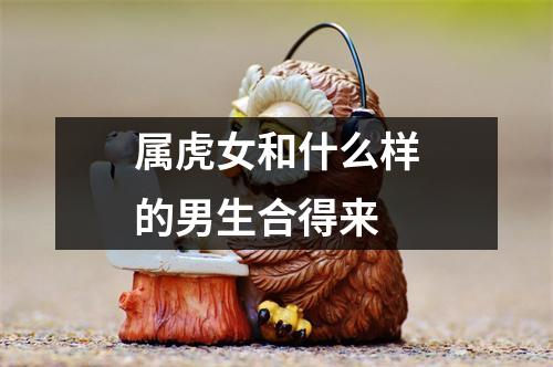 <h3>属虎女和什么样的男生合得来