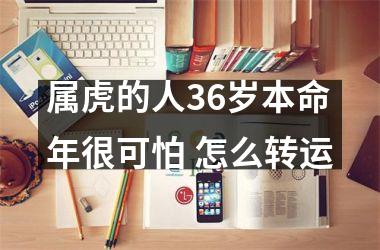 属虎的人36岁本命年很可怕 怎么转运