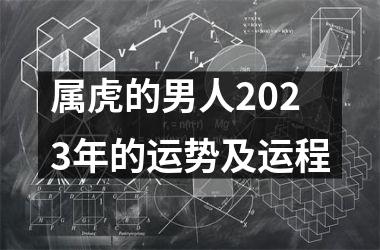 <h3>属虎的男人2025年的运势及运程