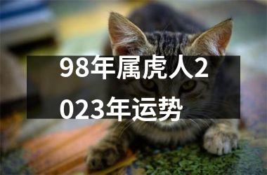 <h3>98年属虎人2025年运势